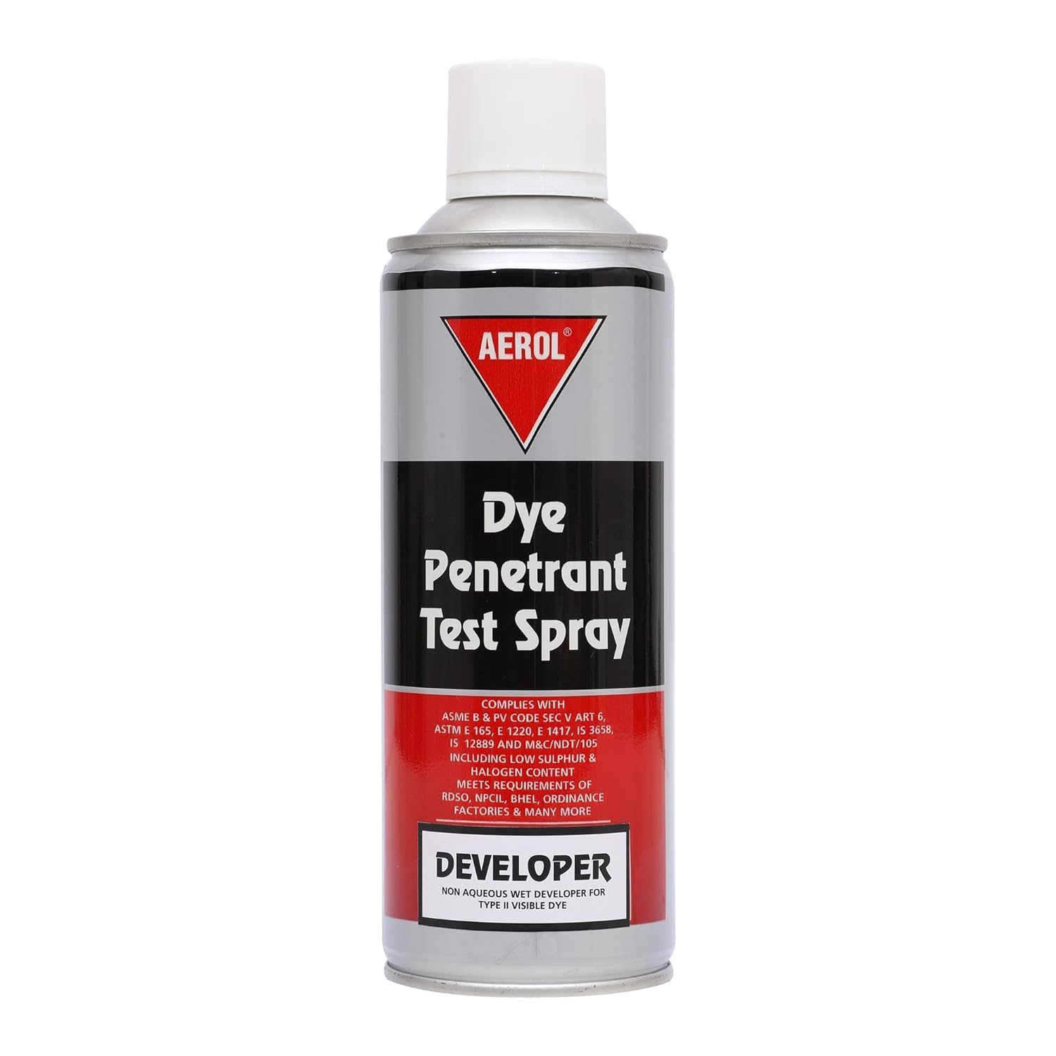 - Dye Penetrant Developer Spray | Non-Aqueous Wet Developer | Grade 9920 | (278g / 400ml) Quick Crack Detection | Non Corrosive | For Welding & Maintenance