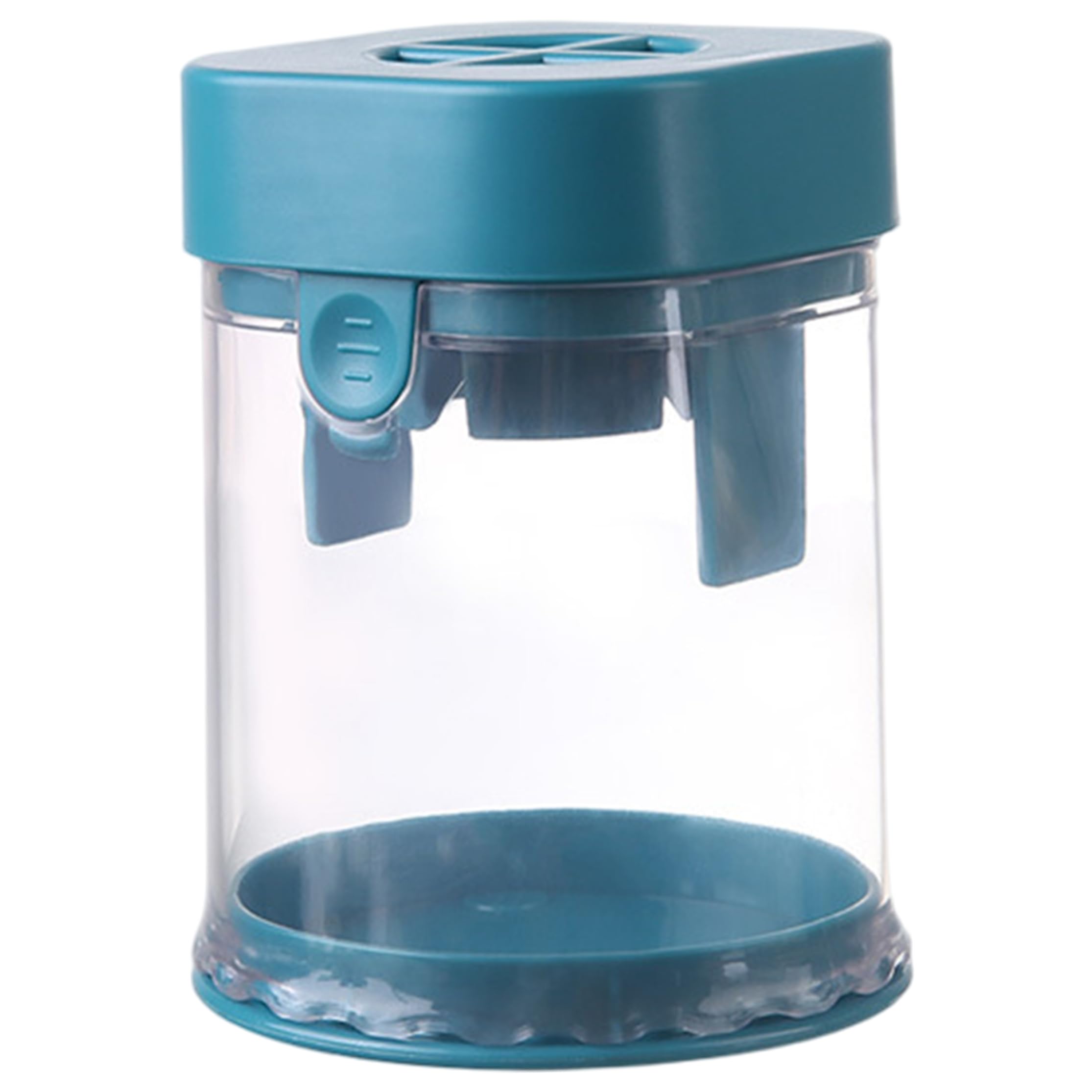 Uanqfegy Grape Slicer Cup - Clear Fruit Slicer Kitchen Gadget with Stainless Steel Blades, Safe for Salad Snack(Green)