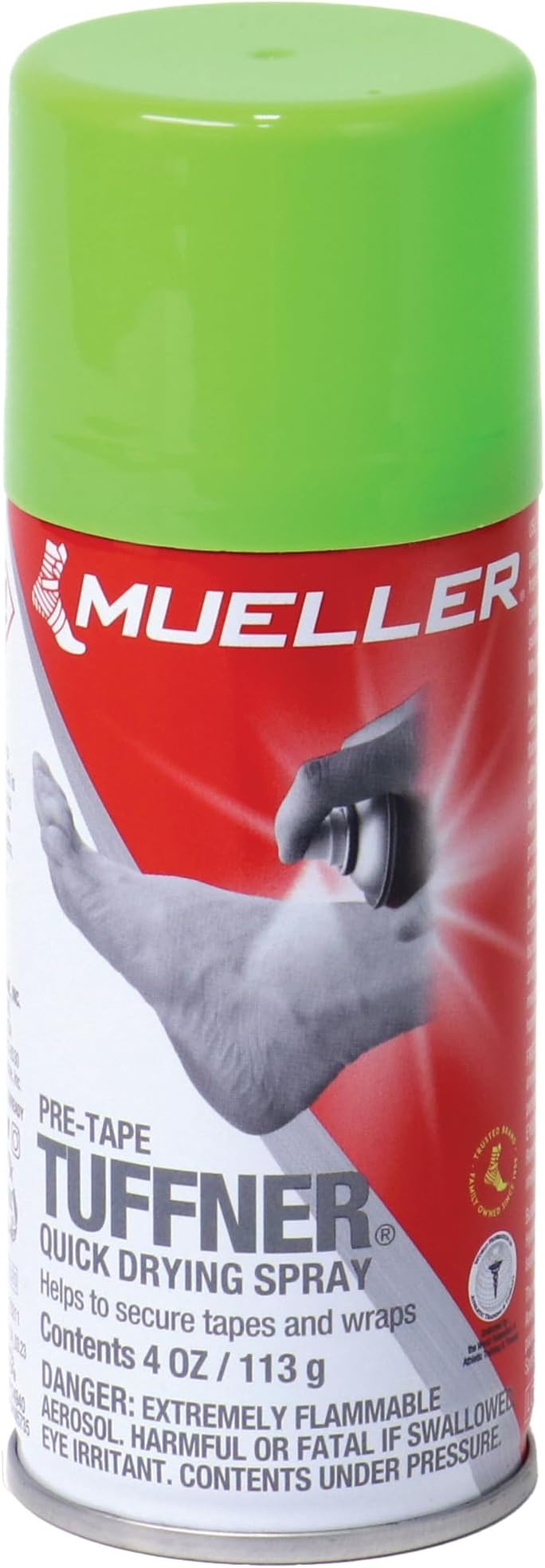 Mueller Sports Medicine Tuffner Quick Drying Pre-Tape Spray, 4 Ounce