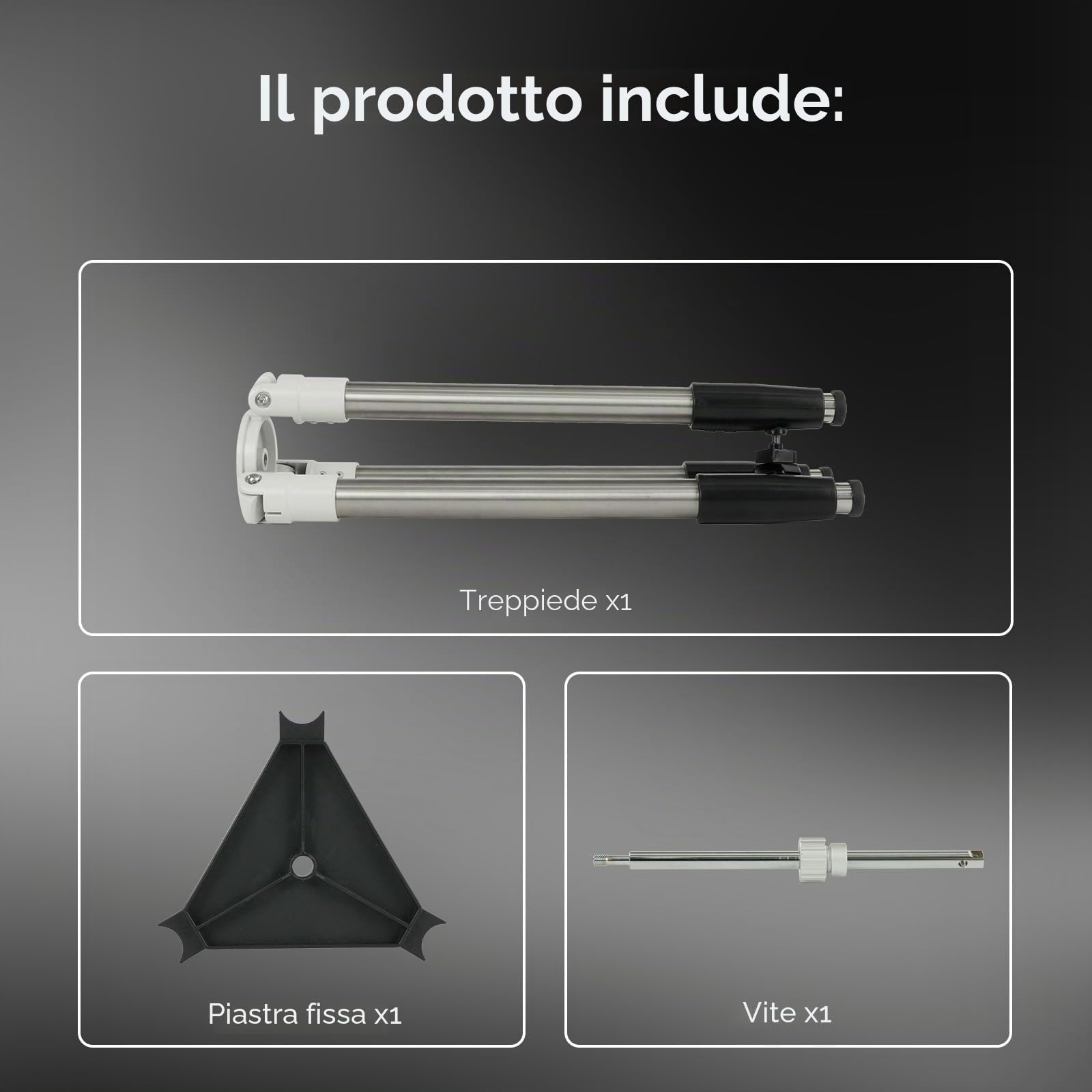 Svbony SV225T Treppiede Telescopico Astronomico, Treppiede in Alluminio Estensibile, Accessori per Telescopi Portatili, Compatibile con Supporti Alt-Azimuth Della Serie SV225