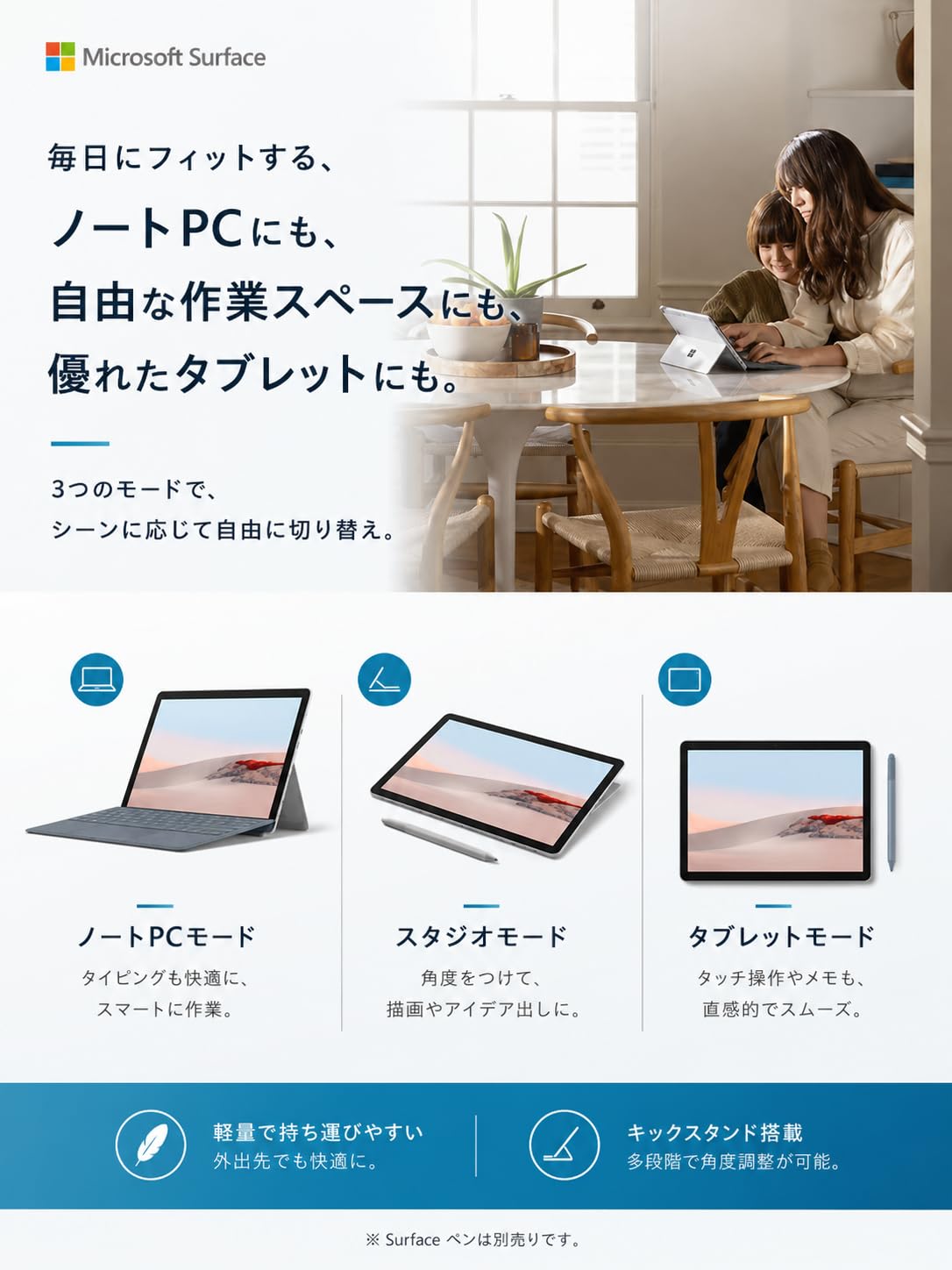 Amazon.co.jp: 【整備済み品】Surface Go 2 純正キーボード付属・1台2