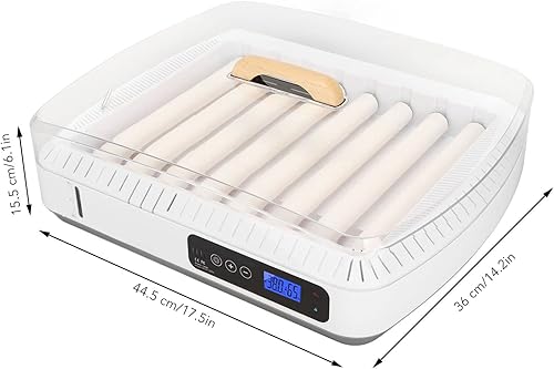Miniatura 7 de VINGVO Incubadora de huevos de temperatura constante máquina multifuncional para incubar huevos de codorniz inteligente de gran espacio huevo de