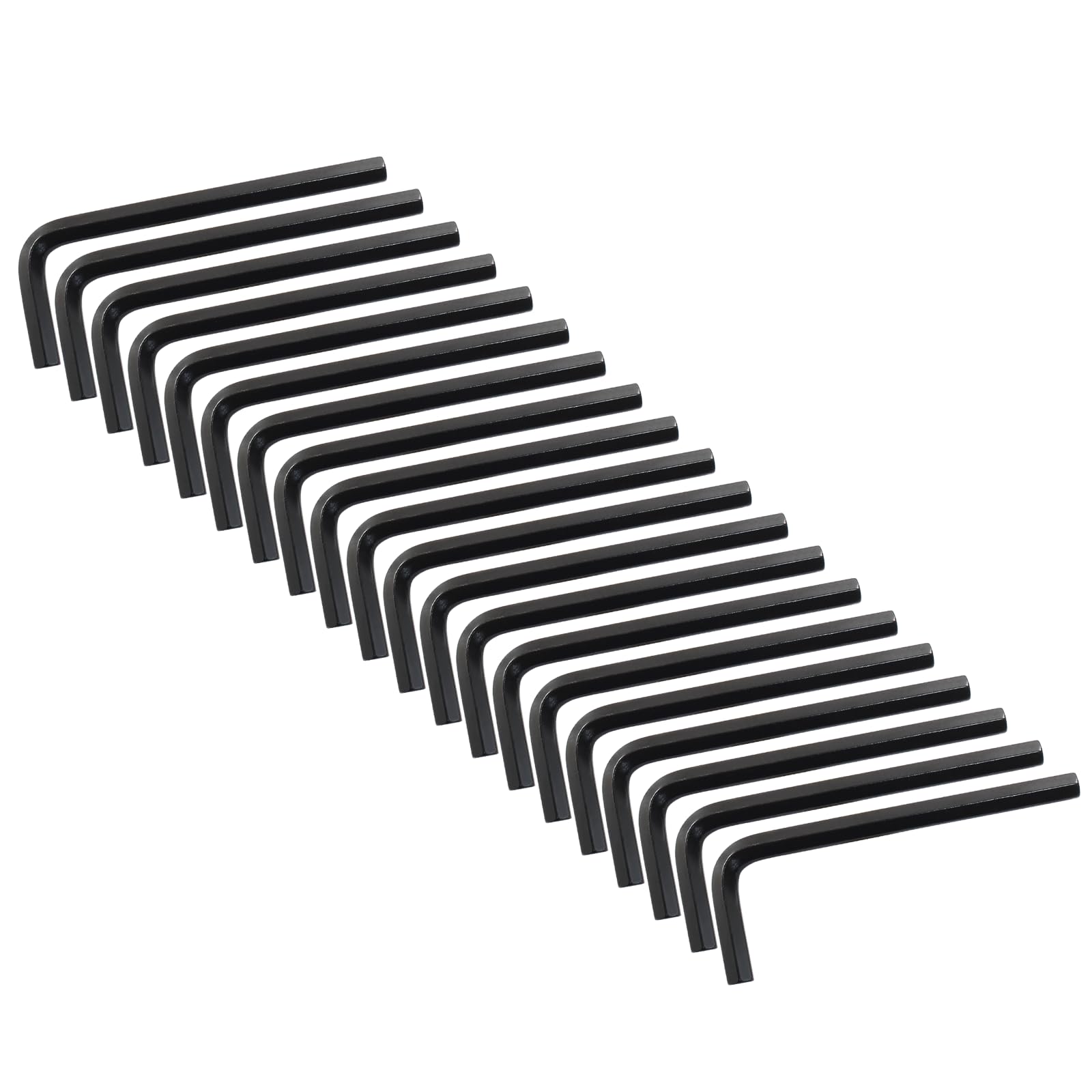 Piutouyar 6mm Hex Key Wrench, 10 Pcs Allen Key Wrench, Black