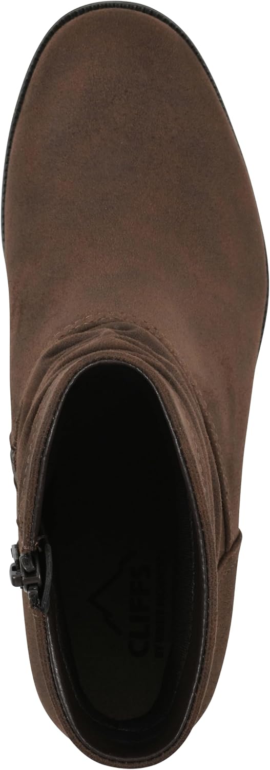 CLIFFS BY WHITE MOUNTAIN Women's Durbon Cushioned Ankle Booties