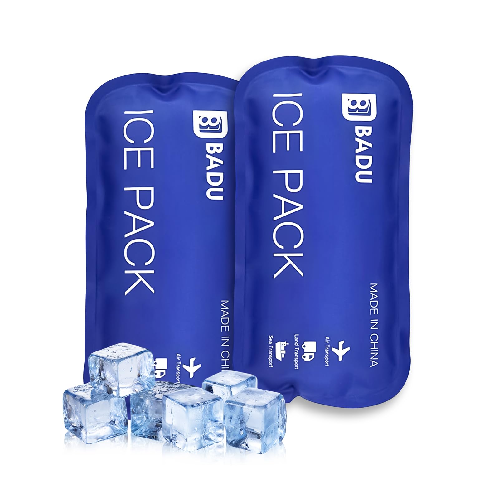 Ice Packs for Insulin Cooler Travel Case, TSA Approved Reusable Cooler Ice Packs, Suitable for Most Medication Cooler Travel Case(180g *2 Packs)