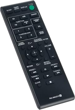 RM-AMU212 Replace Remote Control RMAMU212 fit for Sony Stereo Receiver