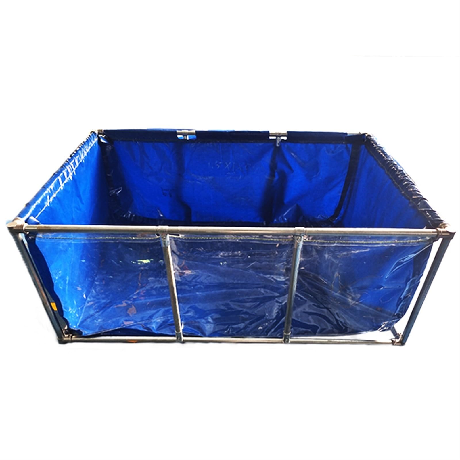 Cadre de bassin en toile PVC pour carpes koï et tortues, idéal dans votre jardin