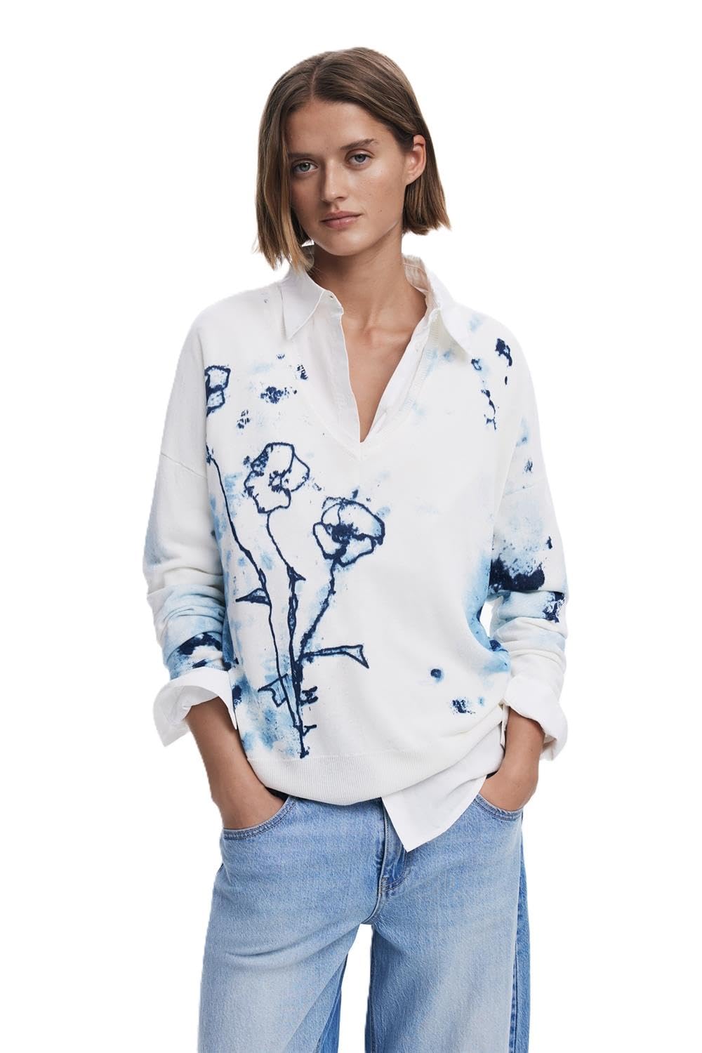 Desigual JERS_Helsinki, 1001 RAW, XS White