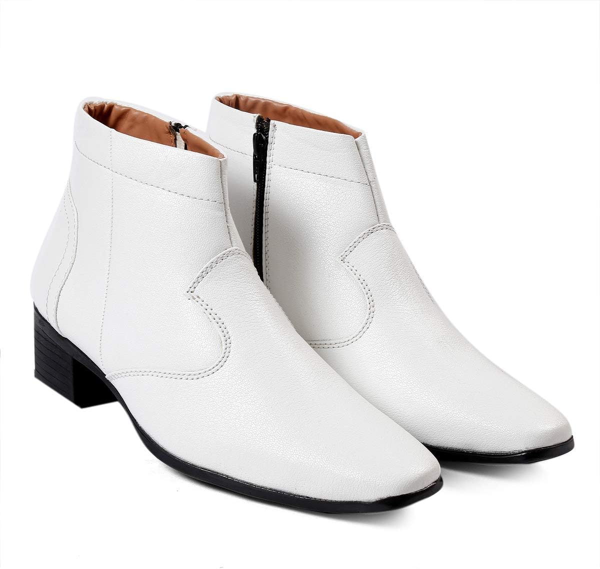 Men's Height Increasing Formal Faux Leather Boots