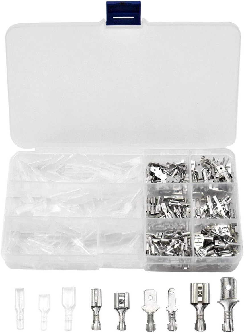 100 Stück Flachstecker Unisoliert – 2,8 X 0,5 Mm, Crimpverbinder Für 0,5–1 Mm² Kabel – Verzinnt, Für Kfz & Elektronik 100 Stück Flachstecker Unisoliert – 2,8 X 0,5 Mm, Crimpverbinder Für 0,5–1 Mm² Kabel – Verzinnt, Für Kfz & Elektronik