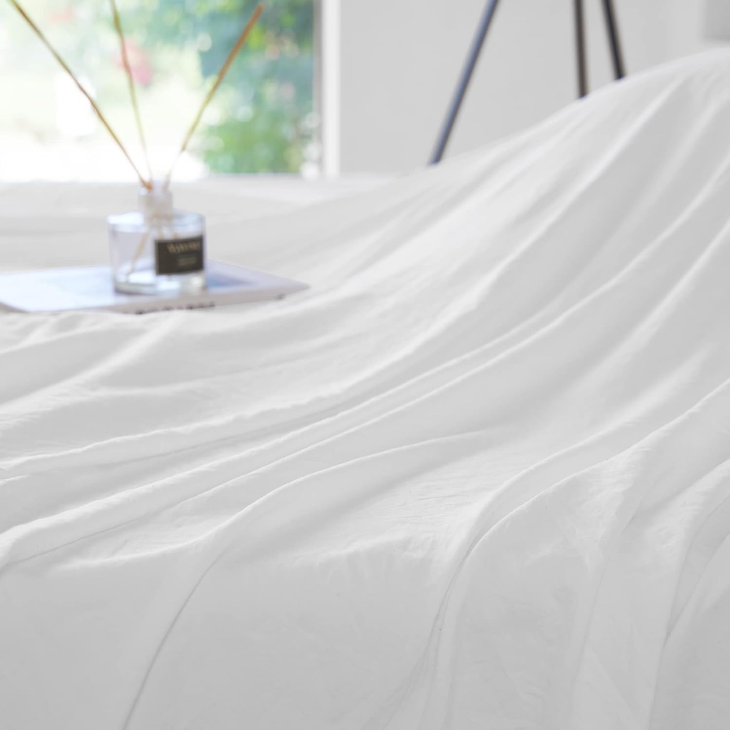 Byourbed Snorze® Cloud Sheet Set - Coma Inducer® Peach Soft Microfiber - Twin XL in White