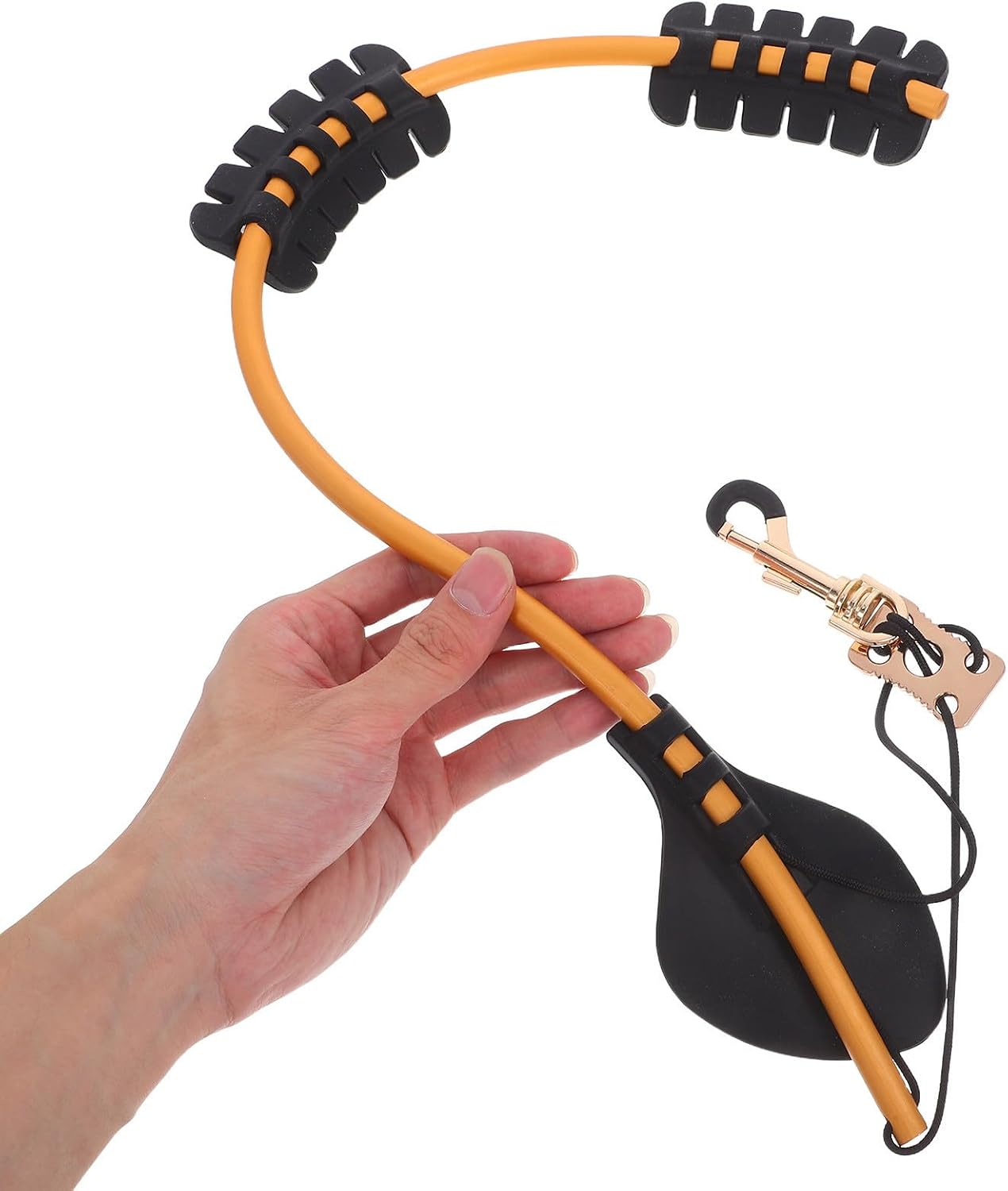 Adjustable Padded Saxophone Harness Strap with Silicone Pad Metal Hook for Alto Tenor Soprano Saxophones Music Instrument Accessory Gold