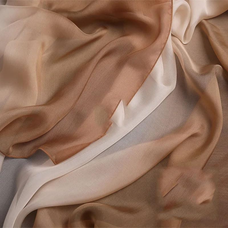 Hgvcfcv Silk Scarf Ladies Silk Foulard Femme Real Silk Wraps For Women Print Shawls Vintage Scarves3