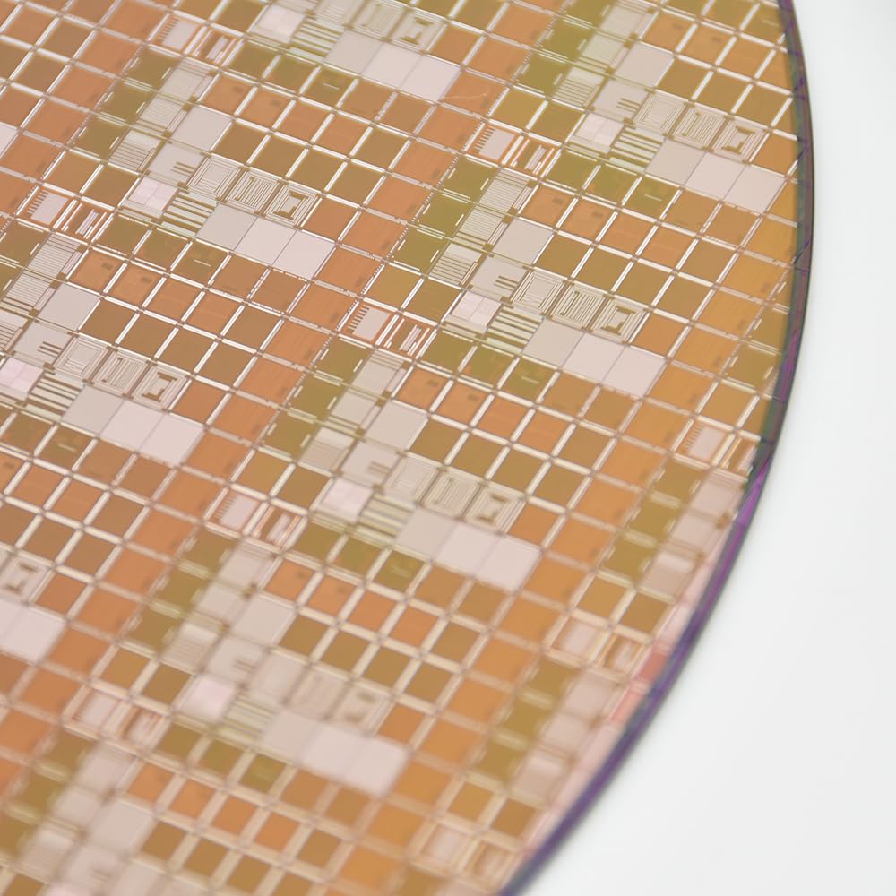 12'' Silicon Wafer, Integrated Circuit IC chip, semiconductor Integrated Circuit Substrate for Gift,Exhibition and Teaching Part # 902