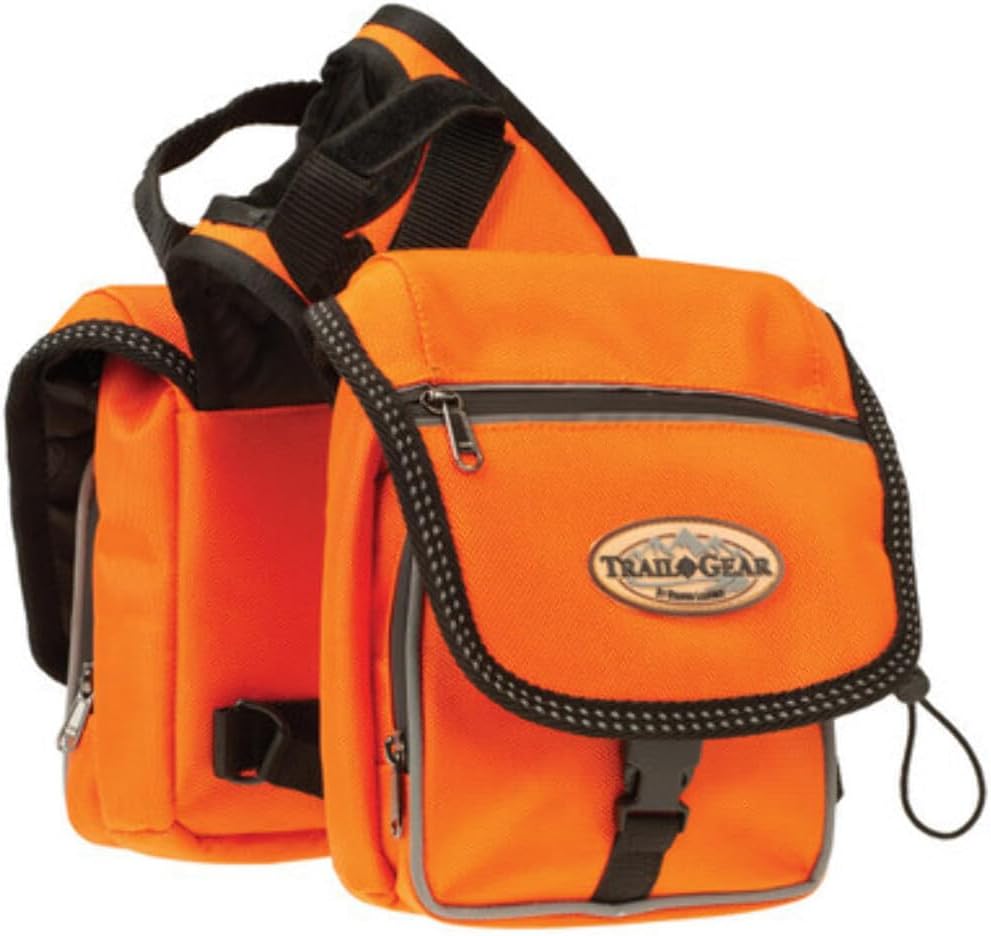 Weaver Trail Gear Pommel Bags Orange