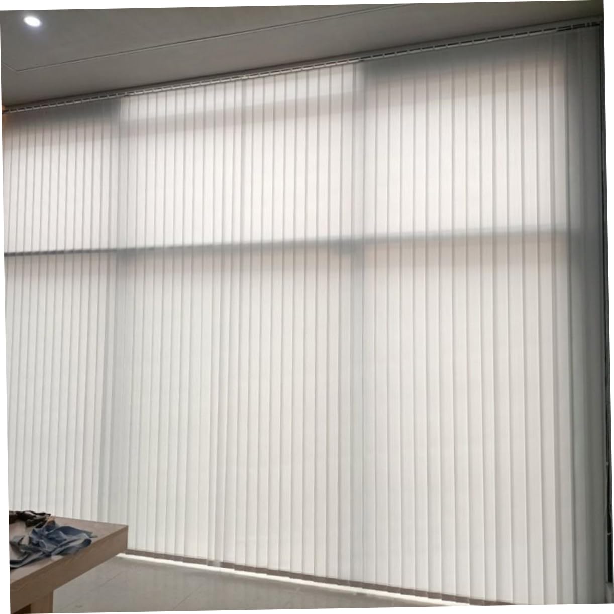 ERINGOGO 5sets Blinds Pieces Replacement Vertical Blind Slats for Window Easy Install PVC 2pcs*5