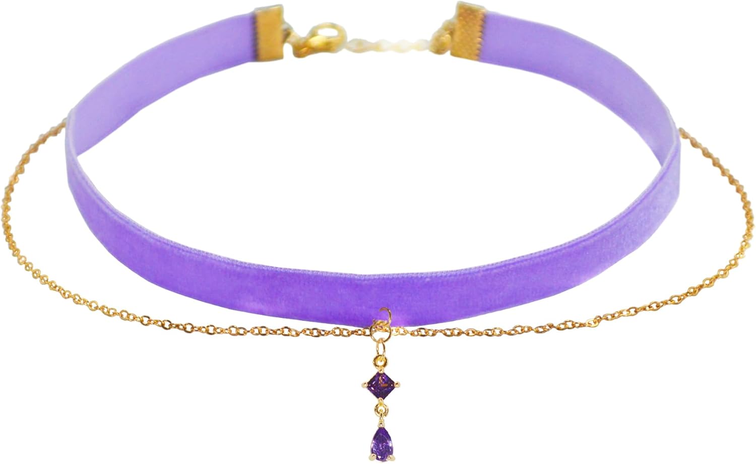 MOMOCAT Black Velvet Red Pendant Choker Necklace for Women Gothic Lace Chokers Necklace Witch Bride Vampire Accessories Aesthetic kawaii Jewelry for Women Teen Girls