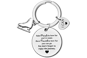 Perfect Ice Skating Keychain for Inspired Skaters