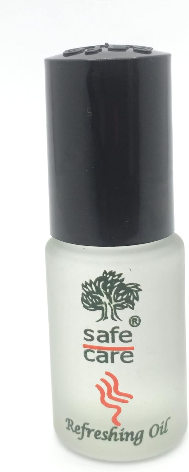 Safe Care Roll on Refreshing Oil Aromatherapy, 5 Ml (Pack of 3)
