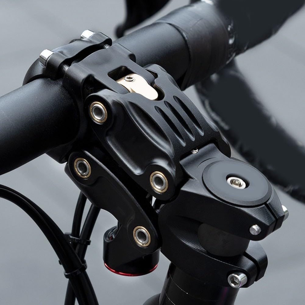 Honseadek Percha de desviador trasero, aleación CNC Alusmallum, para bicicleta de montaña Trinx V35Pro, color negro