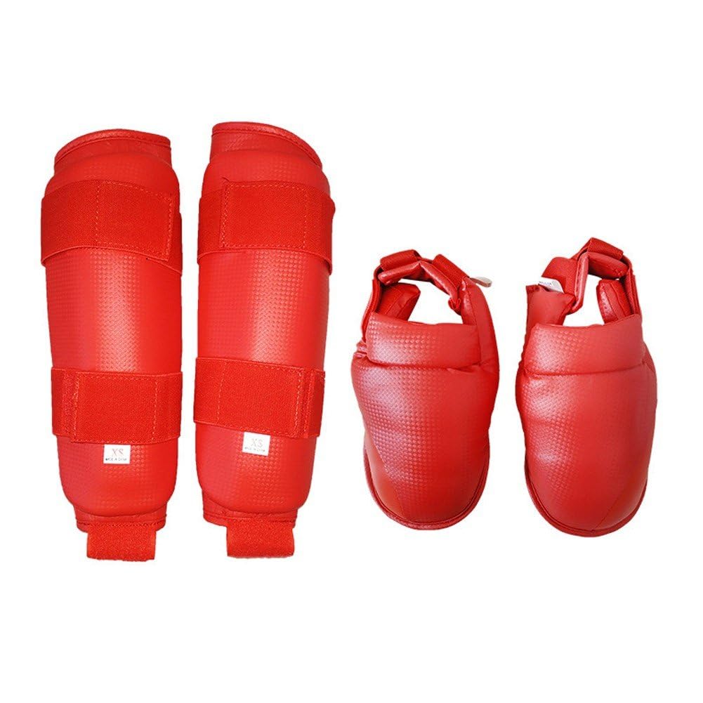 Parastinchi Boxe Parastinchi Boxe Parastinchi Parastinchi Karate Protezione per Gambe Karate per MMA Taekwondo Kickboxing Boxe Judo