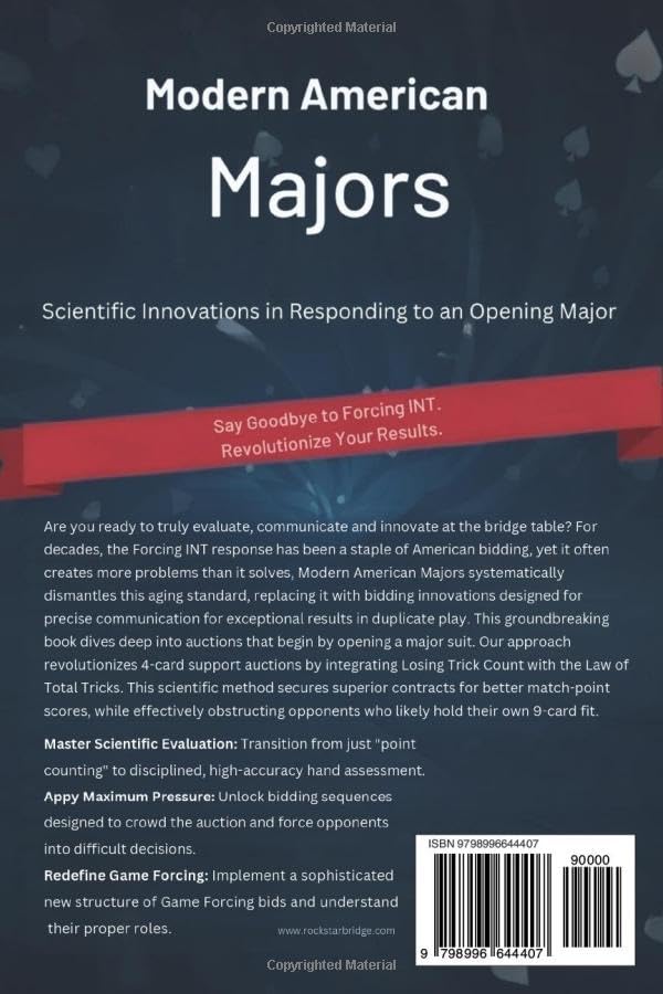Modern American Majors: An Innovative Approach to Major Suit Auctions image 3