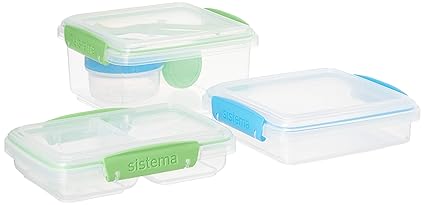Sistema To Go 12-Piece Lunch Food Storage Container Set