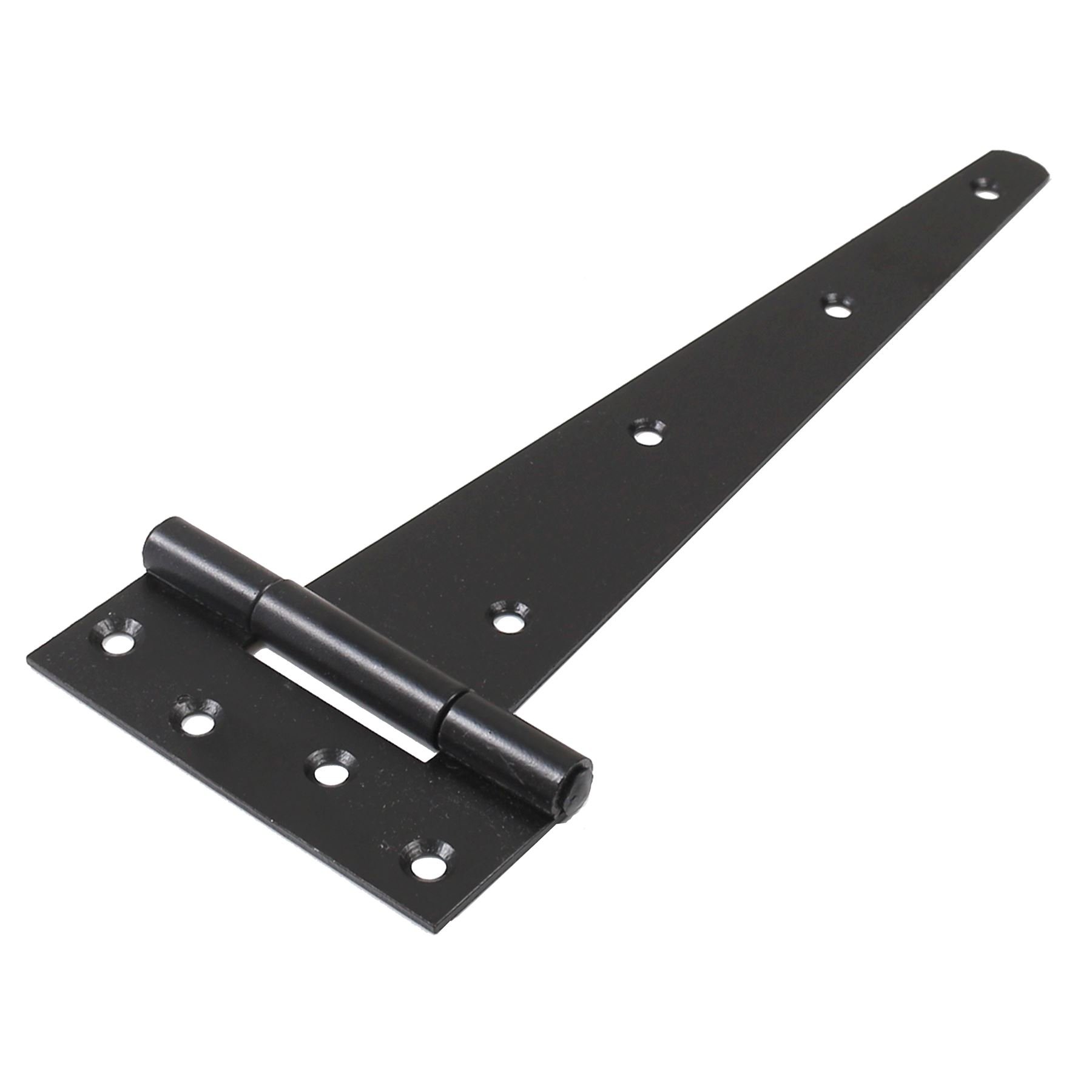 White Hinge Black 5X Pairs Of 400Mm/16" Tee Hinges - Galvanised Heavy Duty Gate/Shed/Door T Hinges