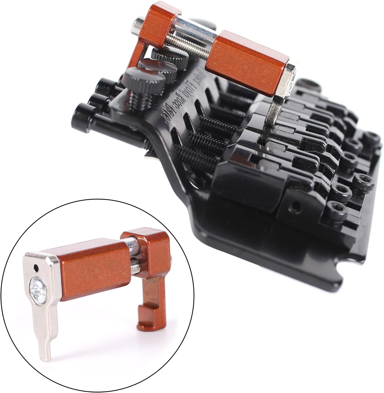 Guitar Bridge Intonation Tool Professional Tremolo Adjuster Kit Precision Setup for Electric Guitar Bridge Maintenance