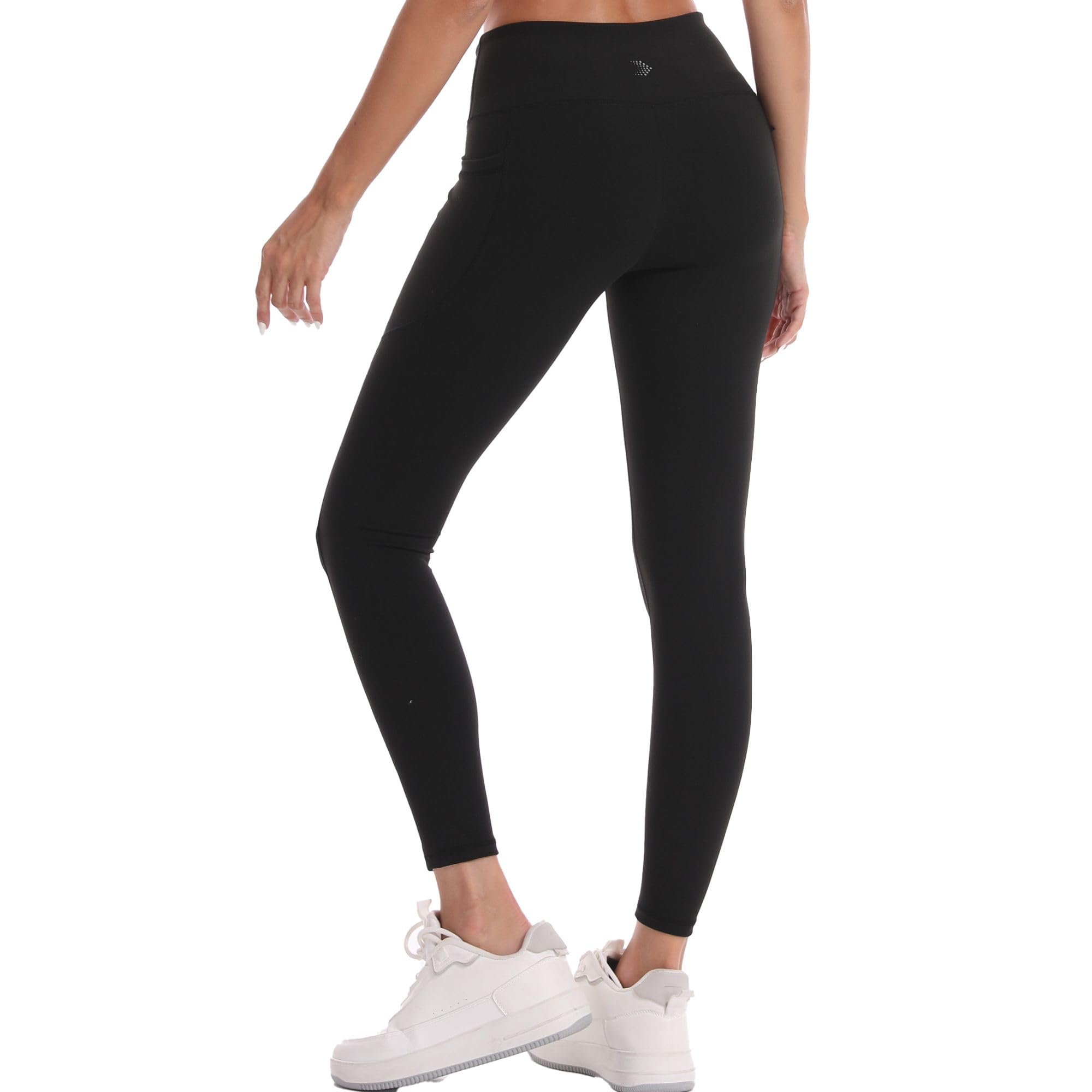 SAKRIYA Women's High Waist Tummy Control, No Camel Toe Yoga Pants with Large Side Pockets for Workout or Daily Wear