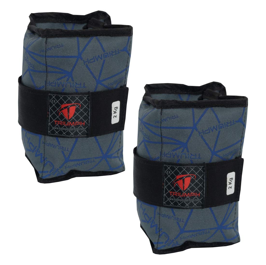 Triumph Ankle Weights, Ankle Weights Set, Ankle Weights Adjustable, Ankle & Wrist Weights for Men & Women for Exercise, Running, Jogging, Walking, Toning, Resistance Training, Physical Therapy (4KG) (B08N15BK8L) Amazon Price History, Amazon Price Tracker