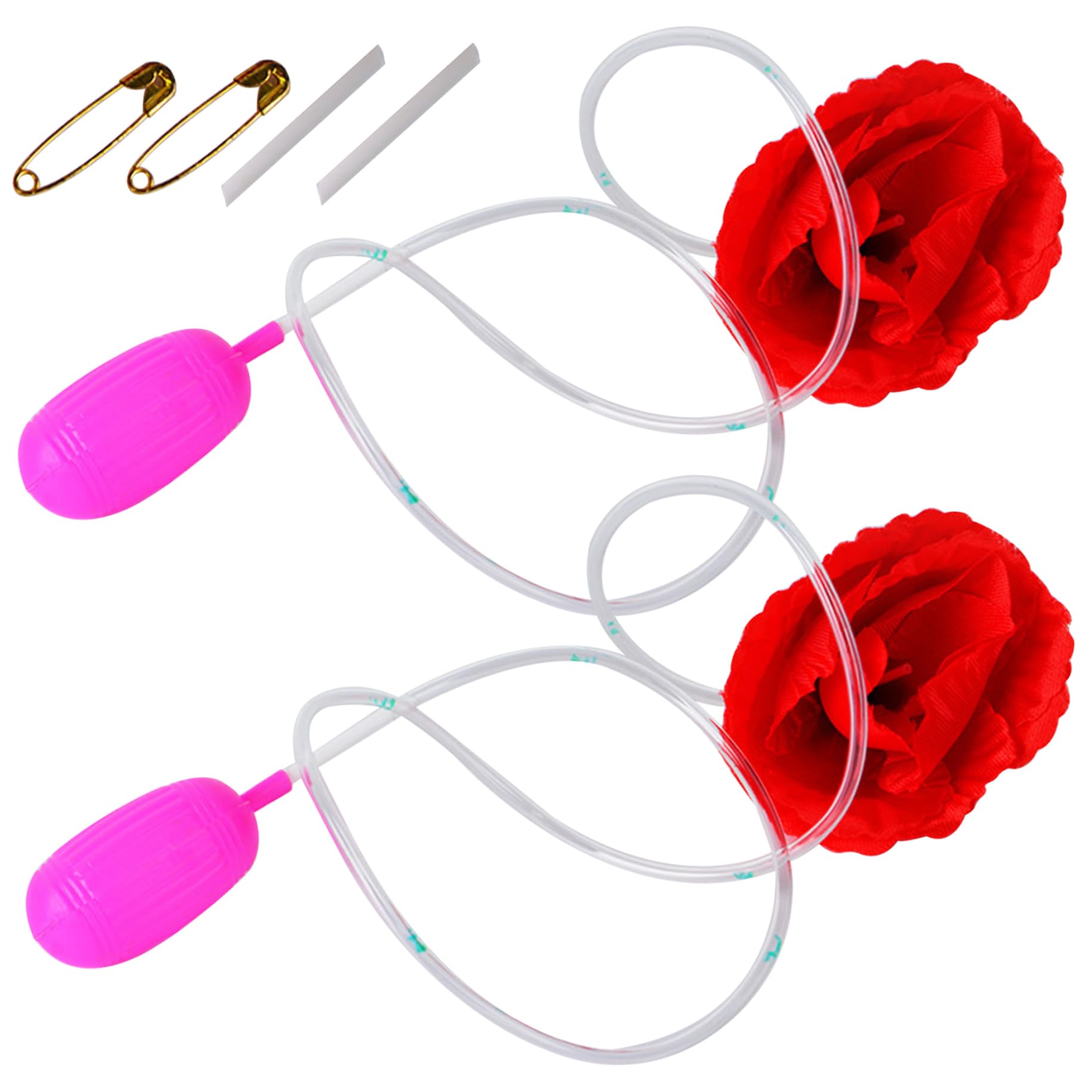 squirt rose toy Classic Lapel SQUIRT FLOWER Clown Rose Prank Gag – Giggle Novelties