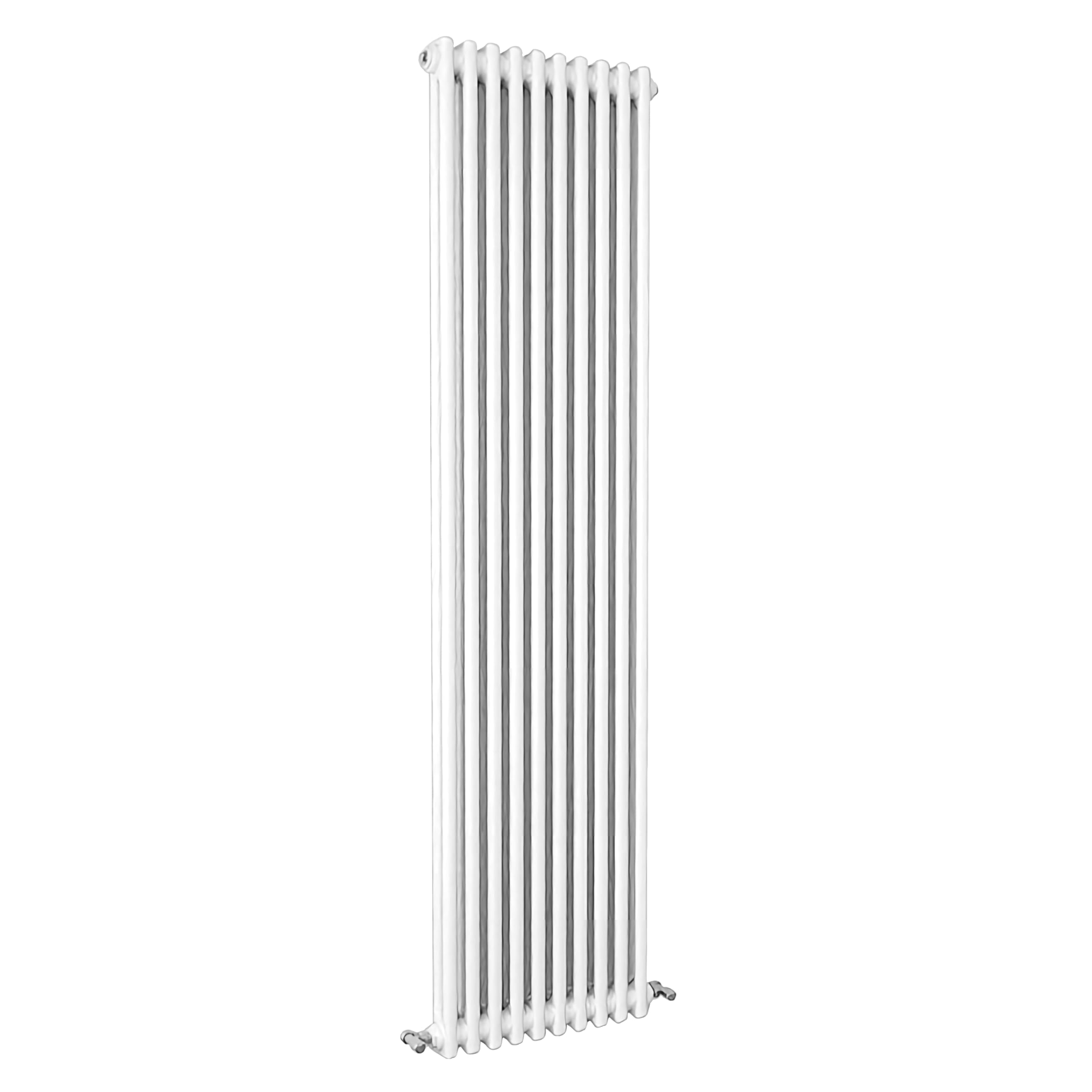 SLINE SANITARY Traditional 2 Column Cast Iron Style Radiator Vertical White 1800x470mm