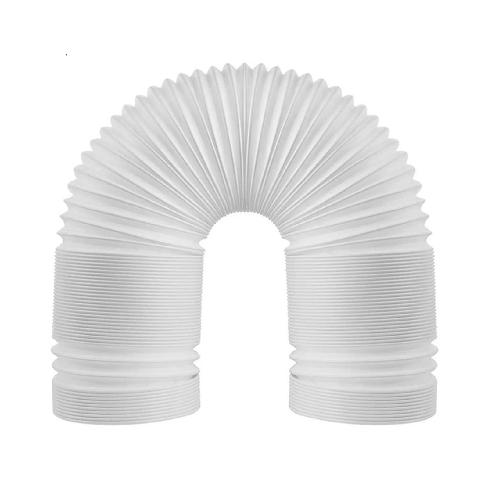 Universal Duct Extension Pipe Telescopic Flexible Air Conditioner Exhaust Hose Fittings for Mobile Conditioning All Weather Protection(130mmx150cm)