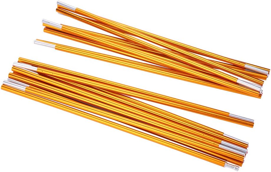 Alomejor Aluminium Alloy Tent Poles Rod Replacement for Tarp Shelter Awning Camping Poles Supporting Rod
