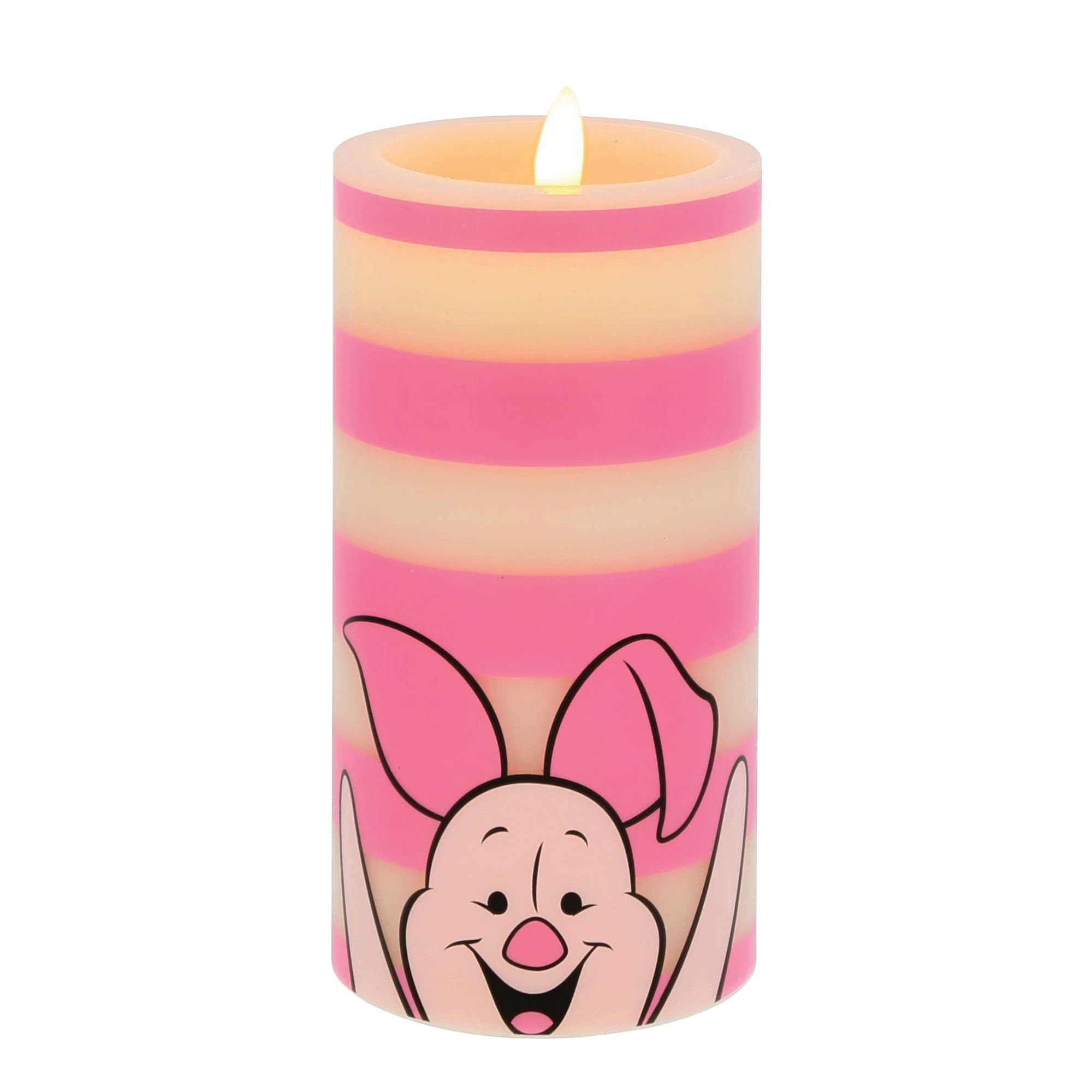 Disney Home Fragrance Piglet Striped LED Candle