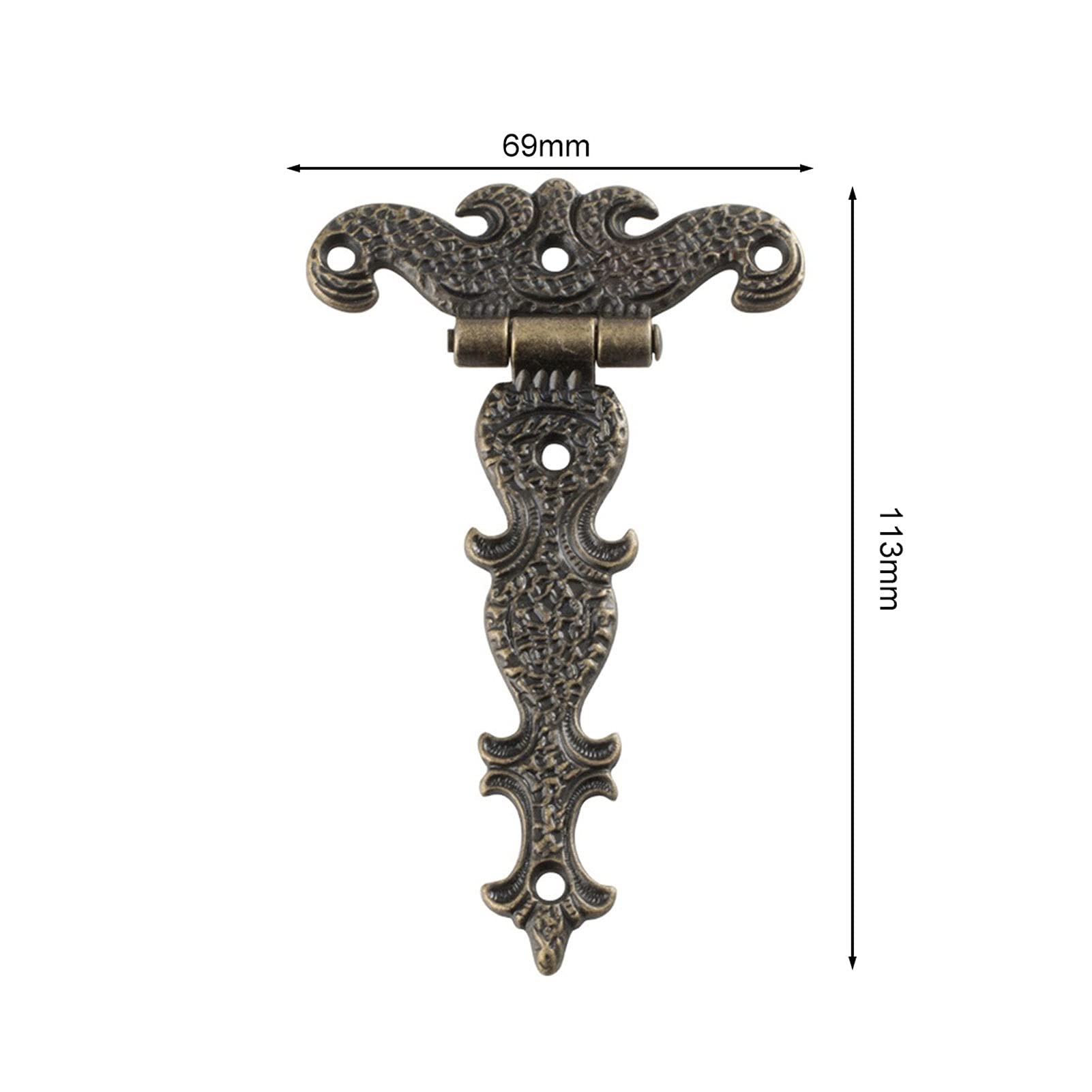zawiasy， Zawias do drzwi meblowych, łącznik drzwiowy(Bronze)