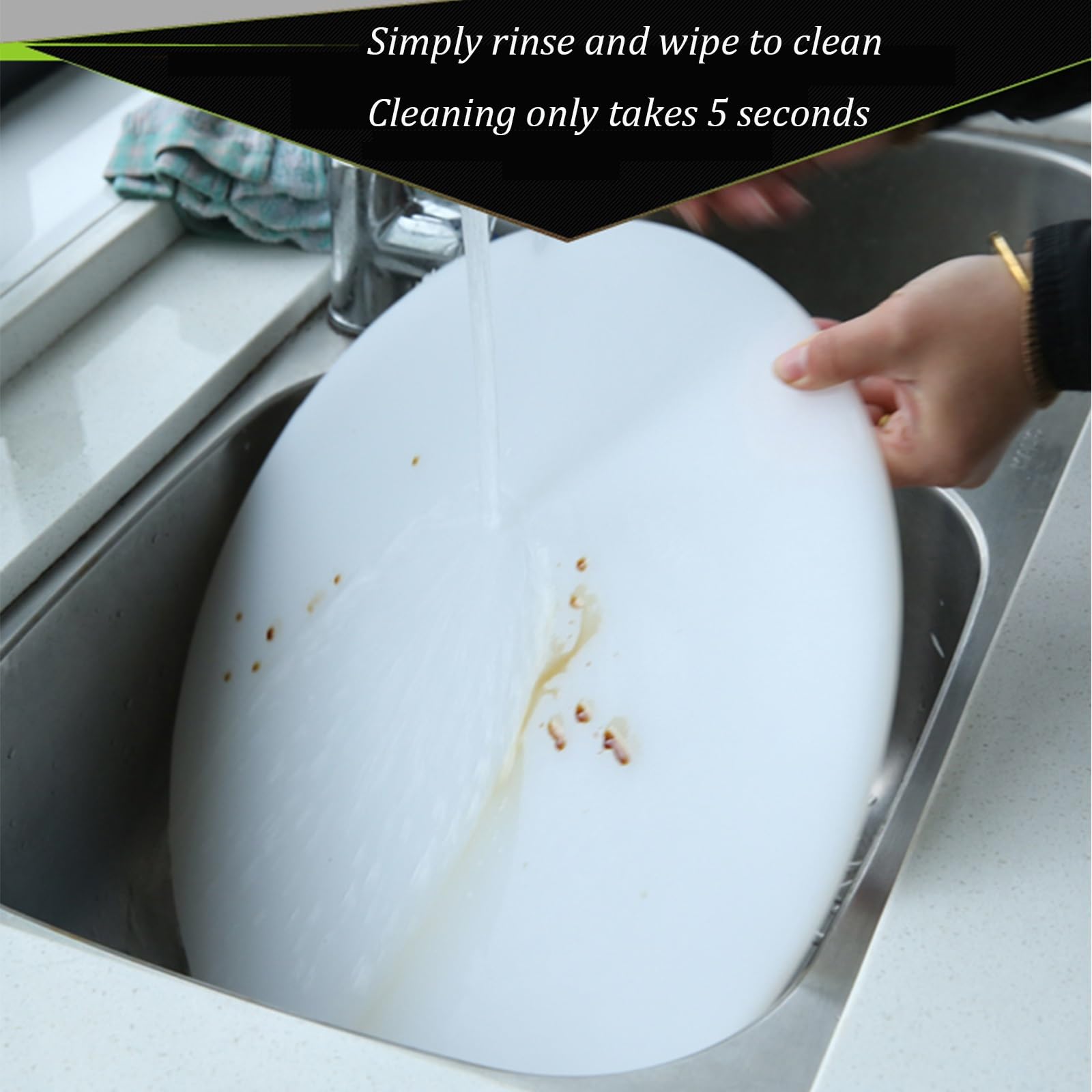 Tabla de Cortar Profesional de Madera de Grano Final para Uso intensivo en cocinas y restaurantes.