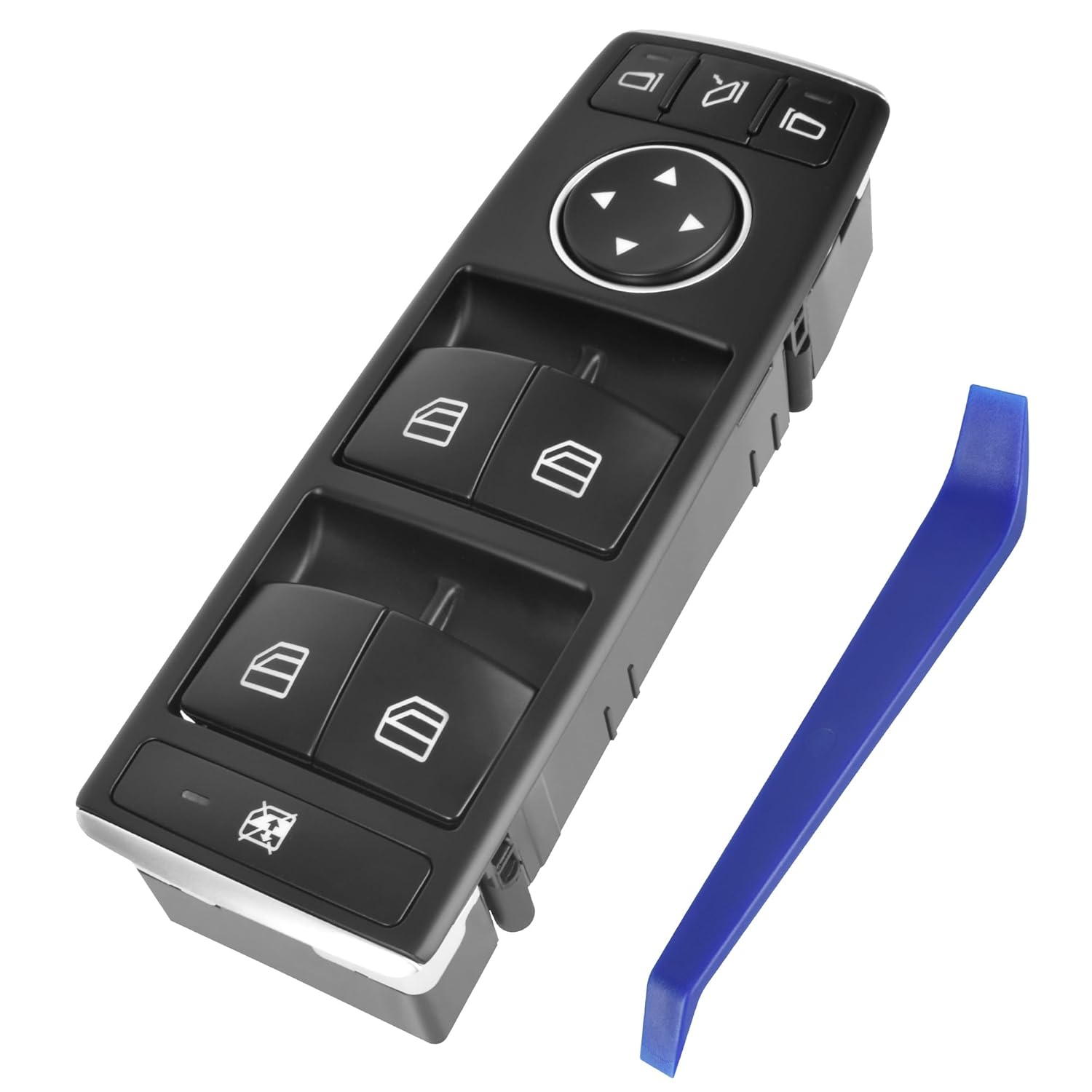 Front Driver Side Master Power Window Switch Compatible with 2008-2017 Mercedes Benz C230 C250 C300 C350 C63 AMG E350 E400 E550 E63 AMG GLK350 Replace# 2049055402