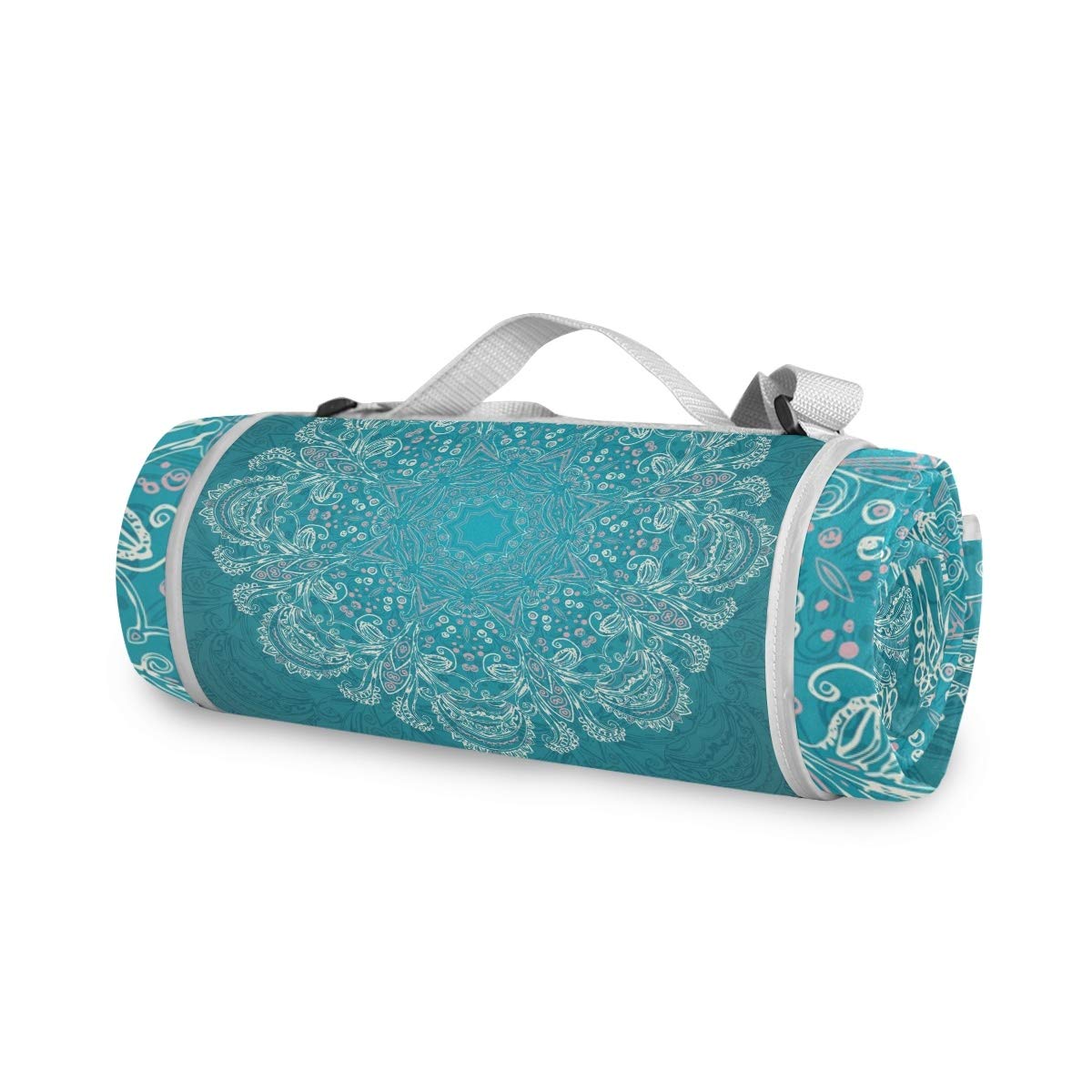 ALAZA Round Waterproof Picnic Blanket - Image 2