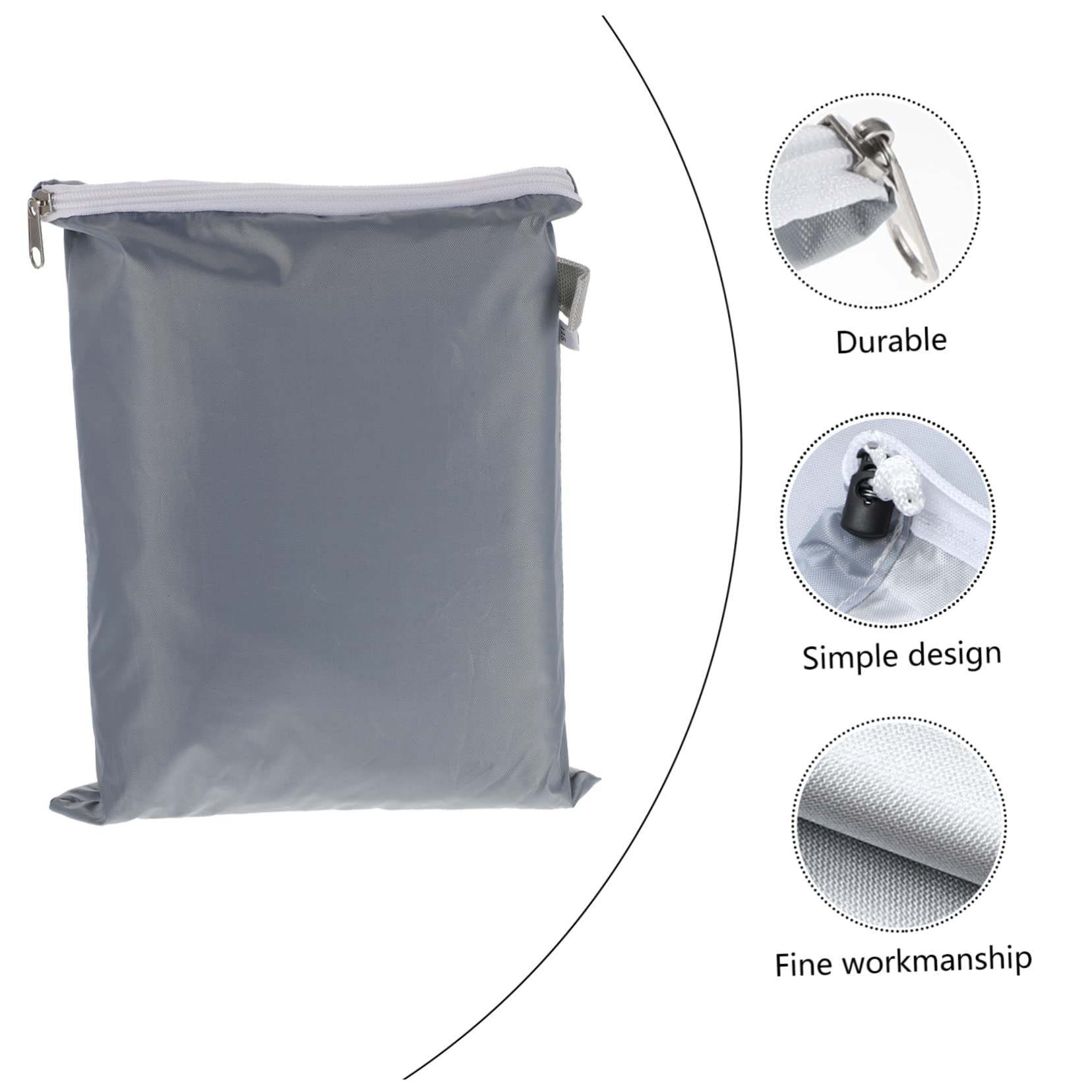 INOOMP 1pc Chair Cover Hanging Chair Protector Chair Dust Protector Dust Cover Swing Dust Protector Waterproof Cover Outdoor Swing Tent Polyester Swing Cover Sunshade Cover Hammock Tent