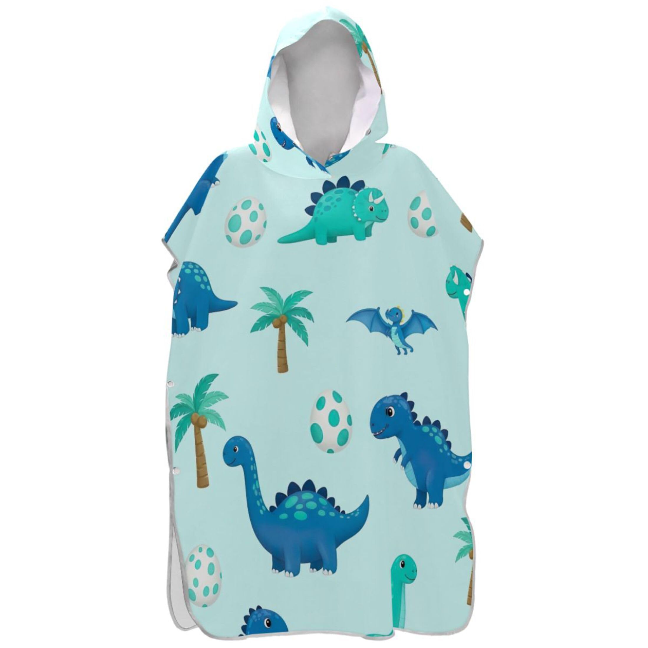 Peignoir à langer adulte bleu turquoise pour un séchage rapide dehors