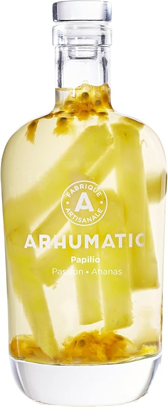 ARHUMATIC - Rum punch - Pineapple Passion - 28% Alcohol - Origin: France - Serve as a digestive or aperitif - Handmade - 70 cl