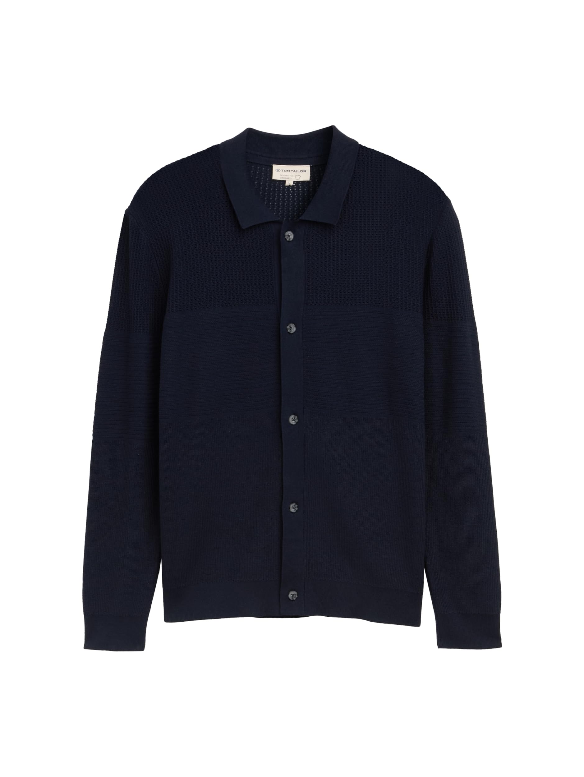 TOM TAILOR Herren Strickjacke