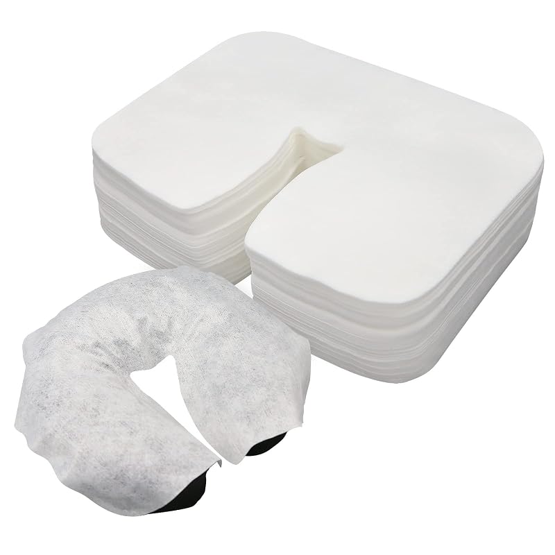 Capas descartáveis para apoio facial de maca, rngwaper, 200 unidades