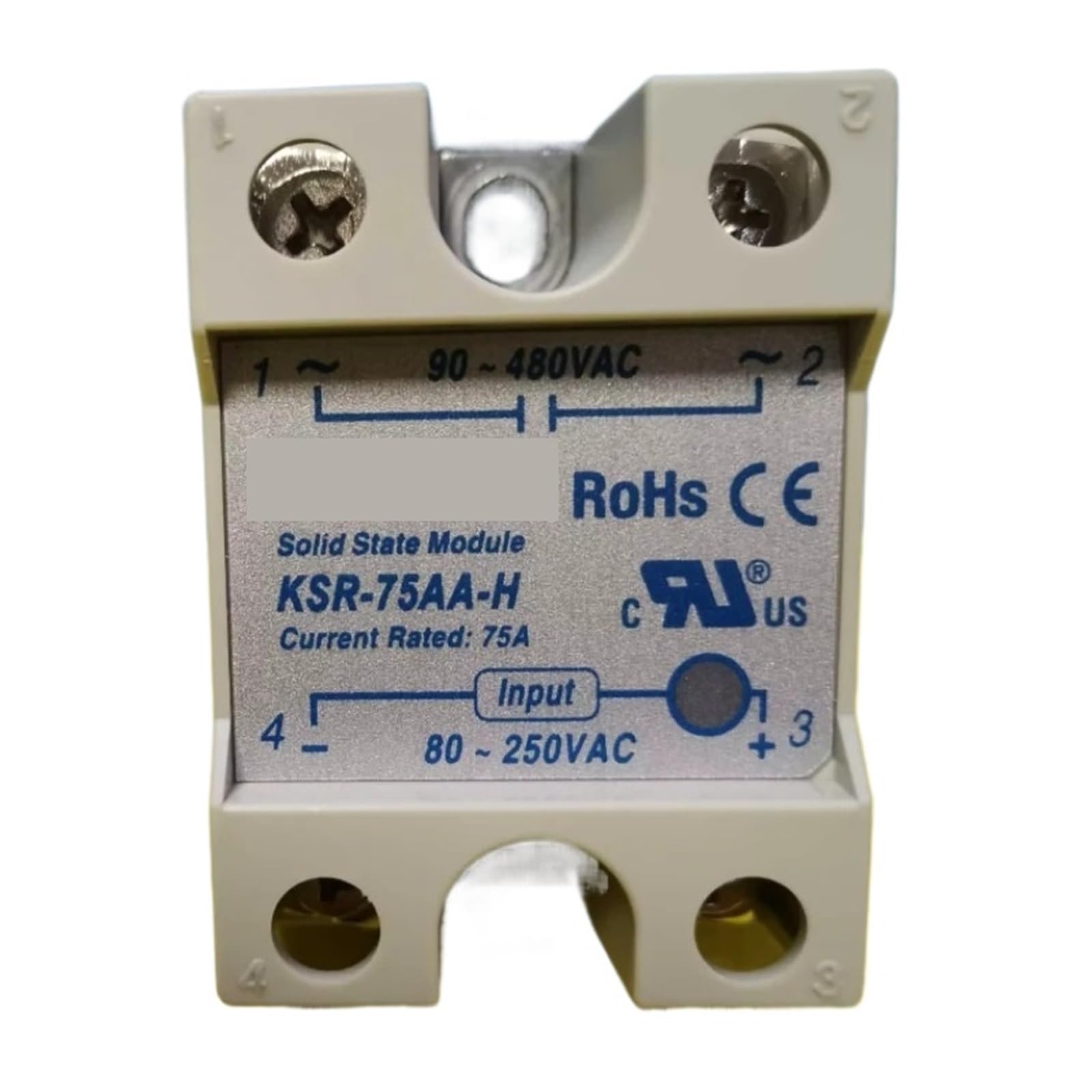 Relais statique KSR-40AA SSR-40VA-H monophasé pour régulation de tension industrielle