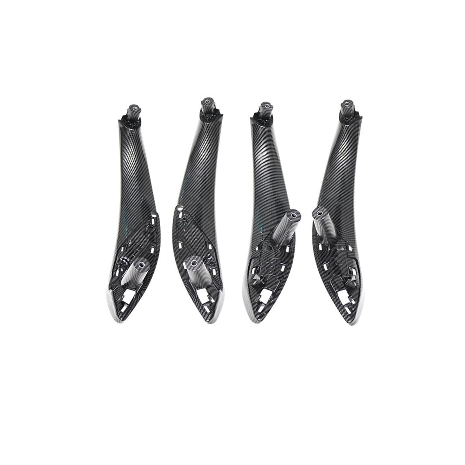 Zynther Carbon Fiber Inside Door Latch Handle For Bmw 3 4 Series F30 F31 F80 F32 F34 F82 Car Inner Door Handle Trim Pull Grab Panel Handle(Carbon Fiber)