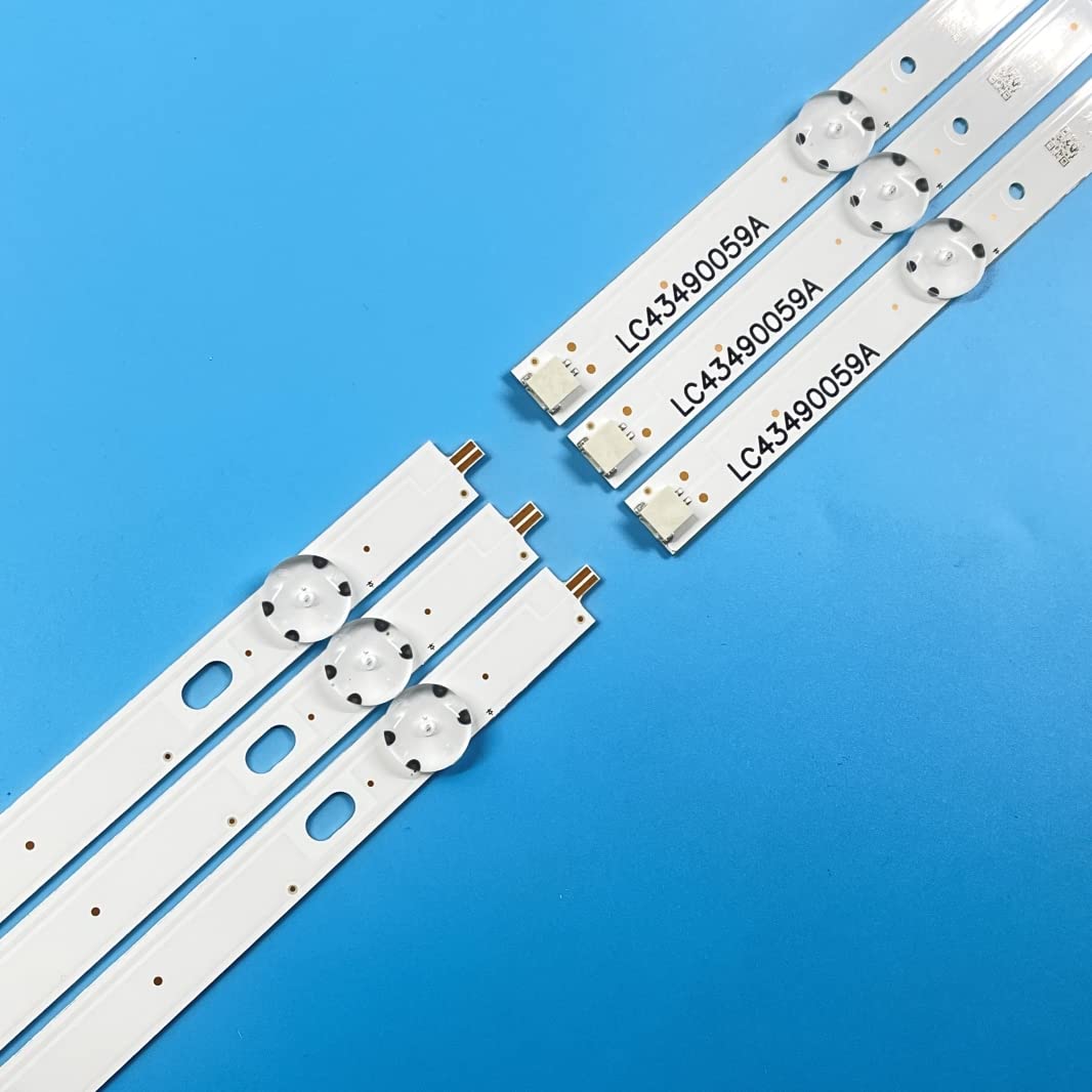 WALNUTS LED Backlight Strip For 43UJ635V 43UJ675V 43UK6300PLB 43UJ651V 43UJ634V 43UJ630V 43UJ561V 43UJ655V LC43490059A LC43490058A