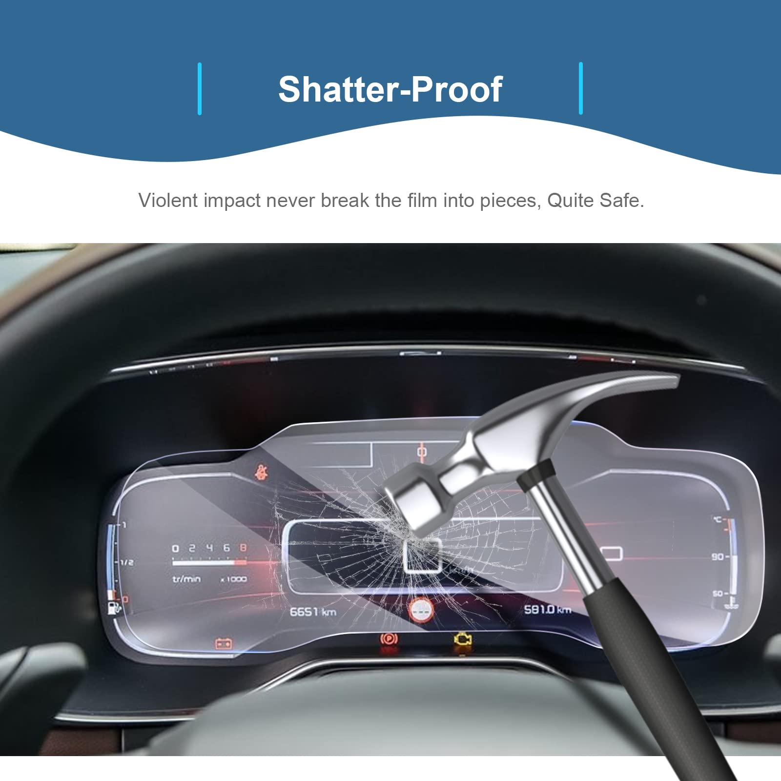 CDEFG Compatible Con Citroen C3 Aircross 2022 Facelift Protector De Pantalla De Navegación De Cristal Templado De Vidrio C3 Aircross 9 Pulgadas HD GPS