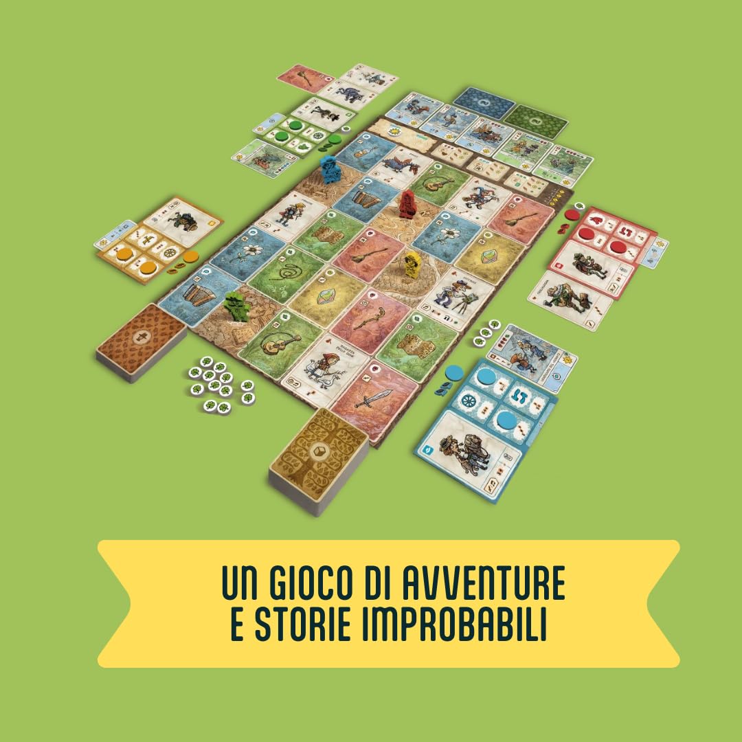 MS Edizioni - Pilgrims - Una curiosa avventura | Gioco da Tavolo ispirato al videogioco indie fiabesco | 1-4 Giocatori | 14+ anni